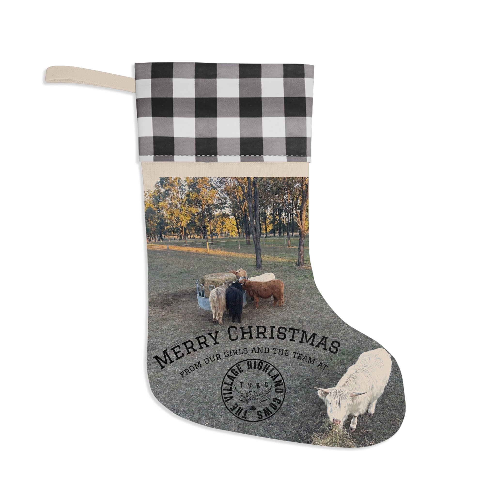 TheVillageHighlandCows Christmas Stocking - TheVillageHighlandsCows